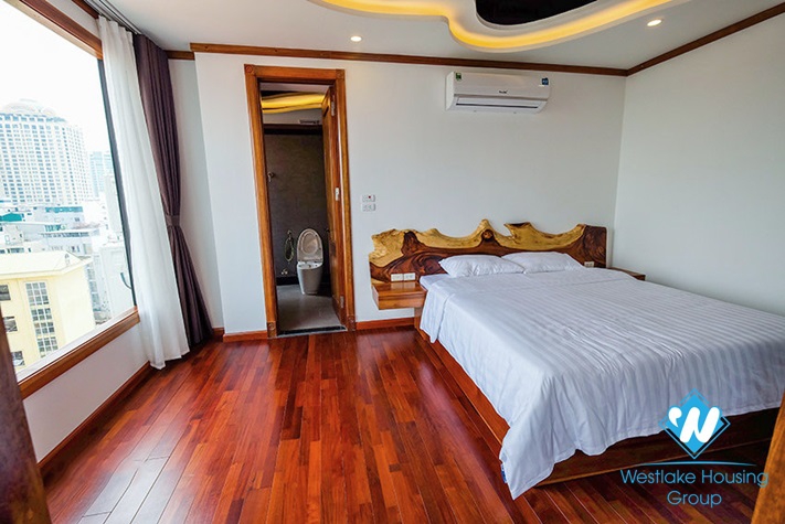 Luxury penthouse apartment for rent in To Ngoc Van st, Tay Ho District 